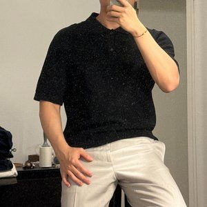 Banana Republic / L / Black Polo Shirt